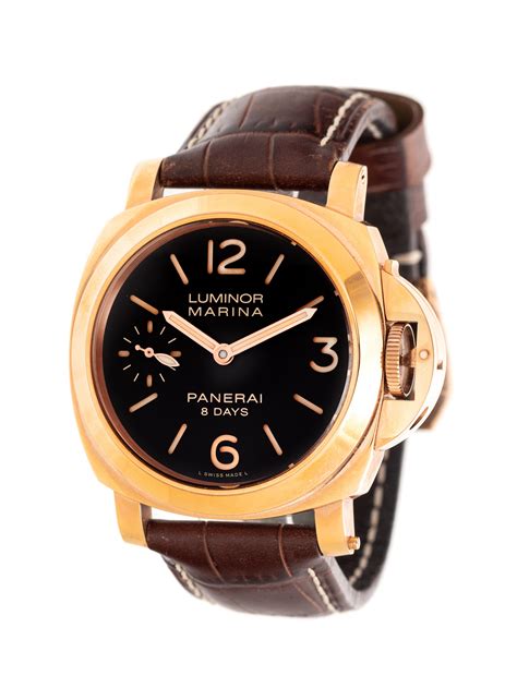 panerai luminor marina 18k rose gold watch - pam00511|Officine Panerai .